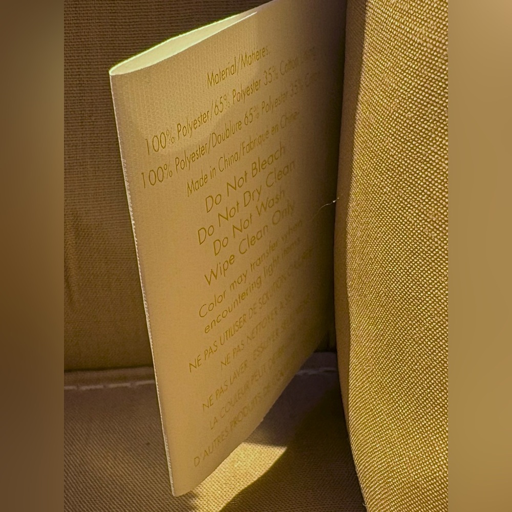 Michael Michael Kors Suede Tan Cosmetic Beauty Zipper Bag 8 1/2” X 6 1/4” X 3” - Picture 11 of 13